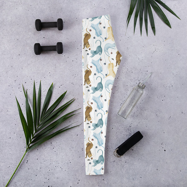 Cat Lovers  Pattern Leggings for Women