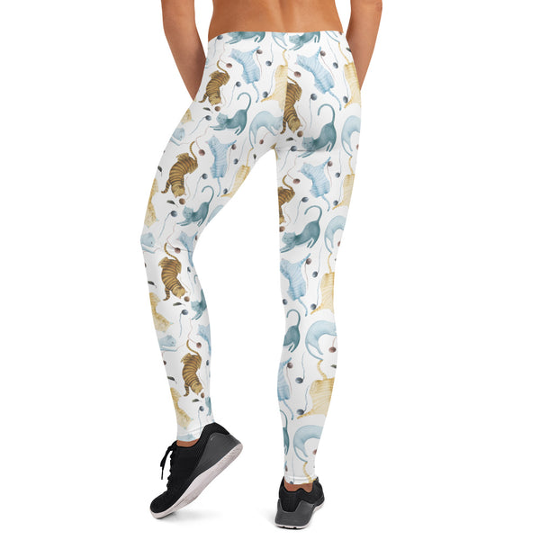 Cat Lovers  Pattern Leggings for Women