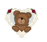 Teddy Bear Waterslide Decals